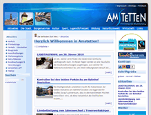 Tablet Screenshot of amstetten.gv.at